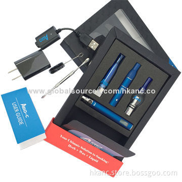 New Design 3-in-1 E Cigarette Starter Kit, Ago-C, Hot Selling in US, OEM Orders Welcomed